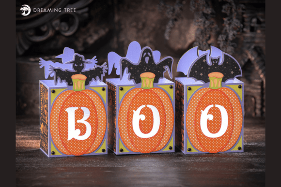Enchanting Halloween Decor with Boo Luminary SVG