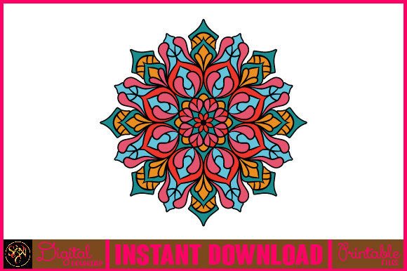 Mandala 3D Layered SVG Cut File-109: A Design Masterpiece