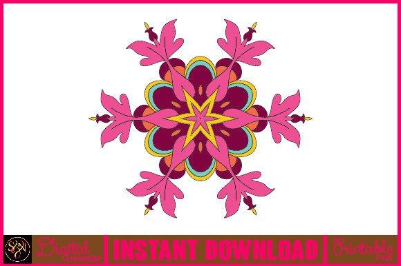 Mandala 3D Layered SVG Cut File-35