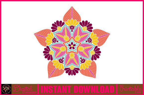 Mandala 3D Layered SVG Cut File-92: Elevate Your Creative Projects