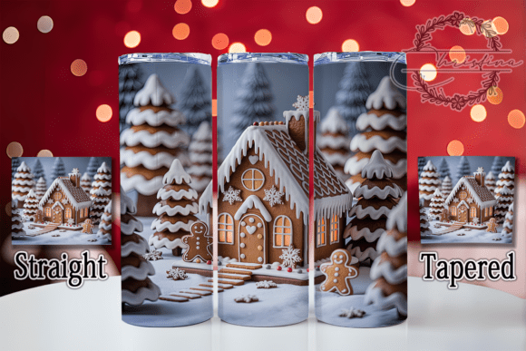 Sweet 3D Gingerbread House Christmas: Festive Digital Designs